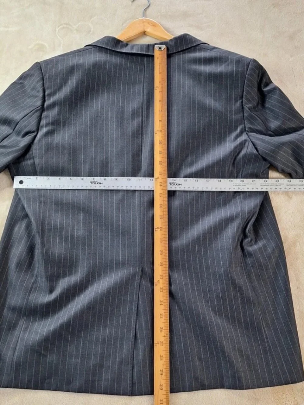 Hemrajani Brothers Blazer Mens 44 Loro Piana Wool Super 130s Italy Pinstripe